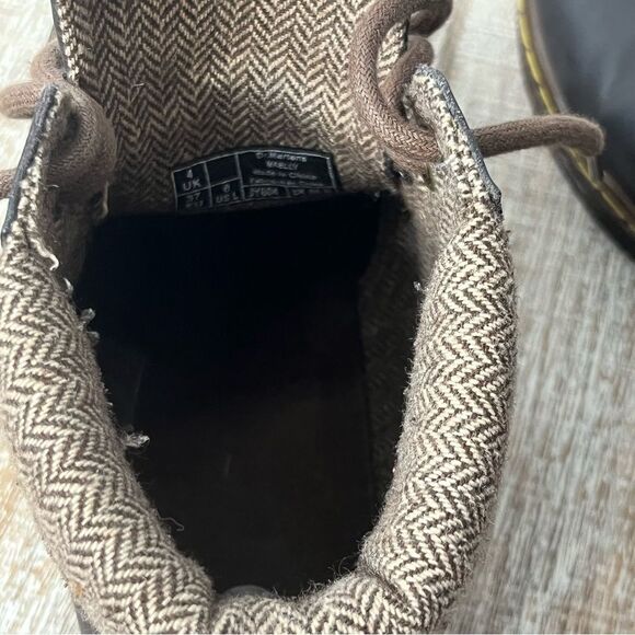 Dr Martens Maelly Air Wair Leather Padded Lace Up Boots Size 6 - Picture 11 of 11